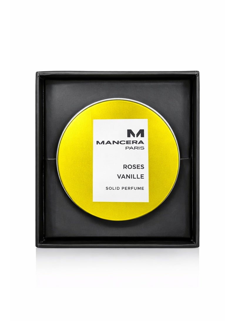 مانسيرا باريس روزز فانيلا عطر صلب – برائحة الورد والفانيليا الحلوة